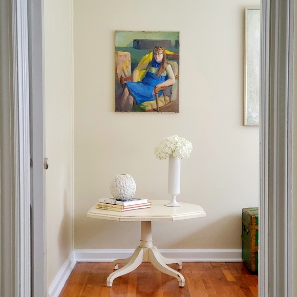 *SOLD* The Redhead,Original Oil on Canvas Portrait - Picture 11 of 11